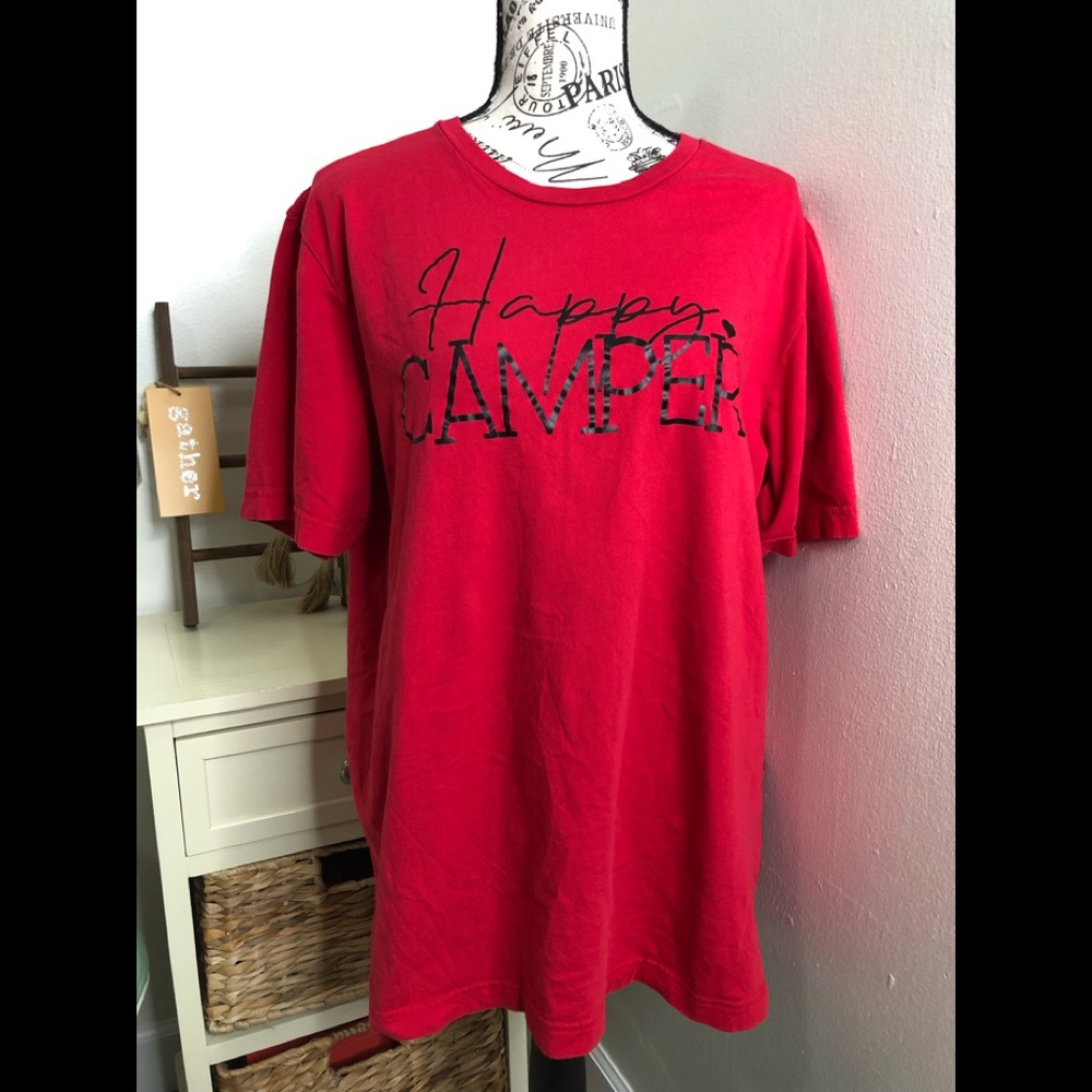 Brand New - Happy Camper T-Shirt Top